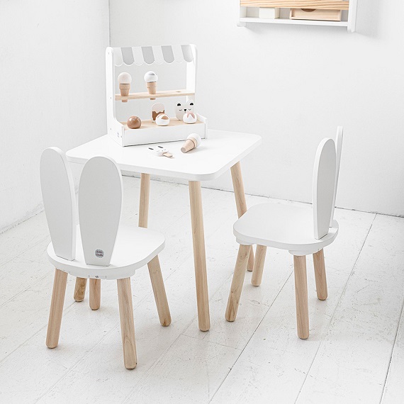 Ensemble table et chaises pour enfants pour jouer,manger, dessiner