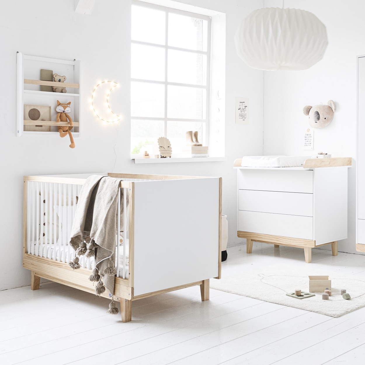 CHAMBRE BÉBÉ évolutive “CERISE” | 2 ÉLÉMENTS