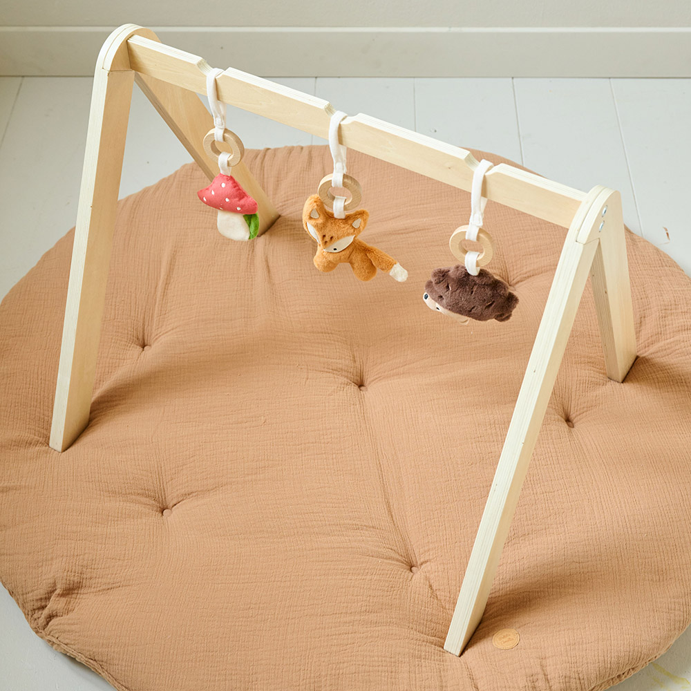 Portique D'éveil Bébé «forêt» | Incl. Accessoires | Naturel (Petite Amélie) - Image 6