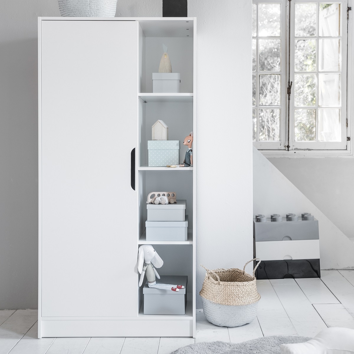 Armoire enfant Soho blanc