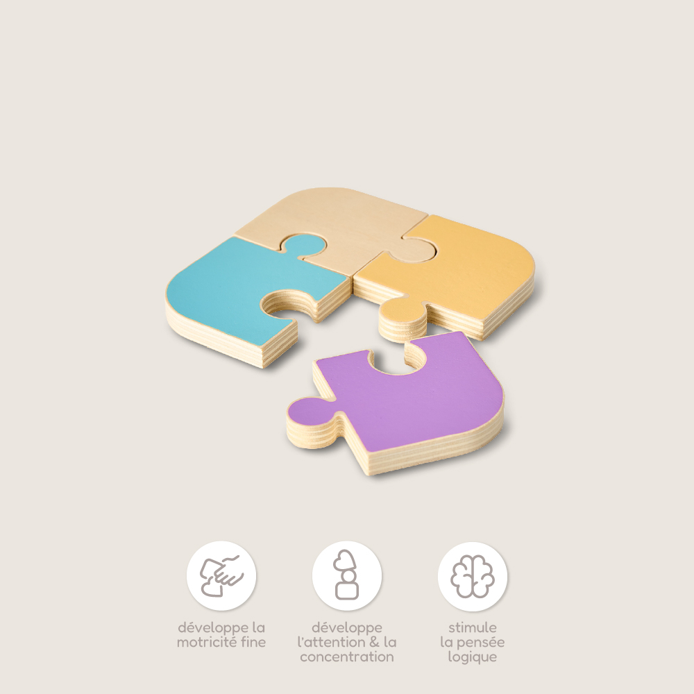 Petite Amélie | Coffret de jouets Montessori | Kit de jeu Play & Grow en bois certifié FSC | Éveil et motricité | 19-21 mois (Petite Amélie) - Image 2