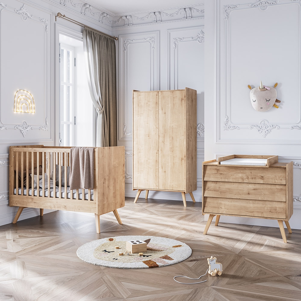 Porteur bébé PARIS en bois, naturel ✔️ Petite Amélie