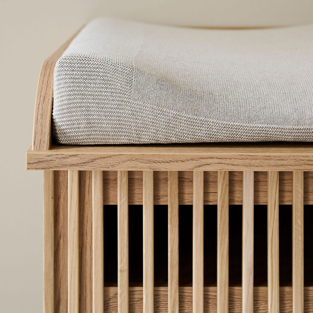 Petite Amélie Commode Japandi | Chêne naturel | Style scandinave épuré | Commode enfant robuste en bois | Design moderne et intemporel (Petite Amélie) - Image 3