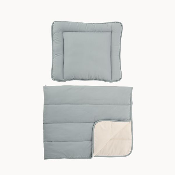 Couette sans housse avec oreiller | 120 x 150 cm | Vert