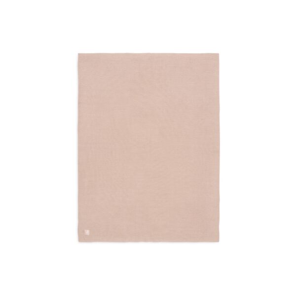 Jollein - Couverture Berceau 75x100cm Basic knit - Wild Rose