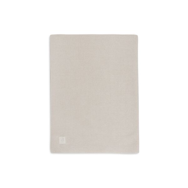 Jollein - Couverture Berceau 75x100cm Basic Knit - Oatmeal