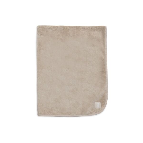 Jollein - Couverture Lit Bébé 100x150cm Basic Jersey/Sherpa - Warm Sand