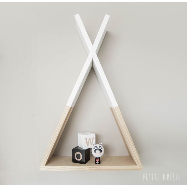 Etagère tipi bois 55cm de hauteur | Petite Amélie