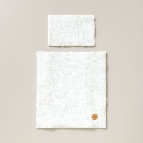 LINGE DE LIT POUR POUPÉE « COLOMBE » 
