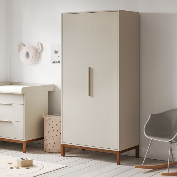 ARMOIRE ENFANT BÉBÉ «SOIE» | AVOINE