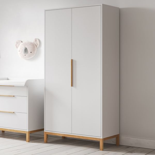 ARMOIRE ENFANT ET BÉBÉ «SOIE» | BLANC