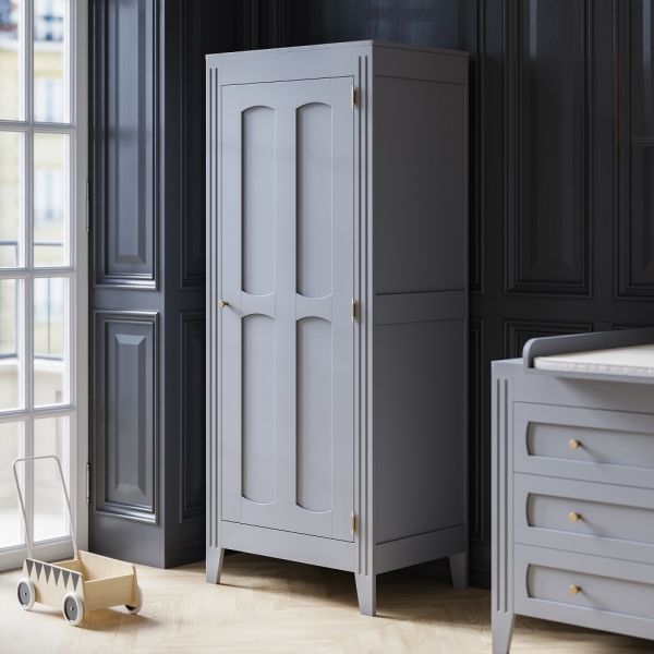 Chambre bébé complète Milenne lit bébé, commode et armoire parisienne