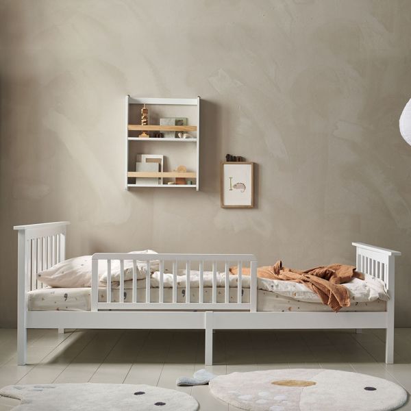 Barrière de lit enfant en bois et blanc par Petite Amélie