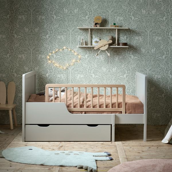 BARRIÈRE DE LIT ENFANT | 90 X 38 CM | NATUREL