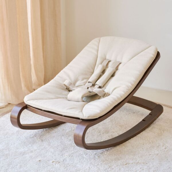 Transat bébé «Cocoon» | Beige chiné et cocoa