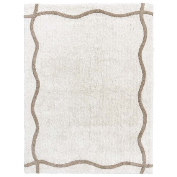 Tapis enfant lavable | Rectangulaire 120 x 160 cm | Ondulé