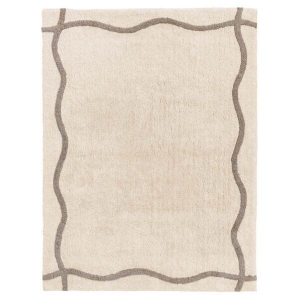 Tapis enfant lavable | Rectangulaire 120 x 160 cm | Ondulé