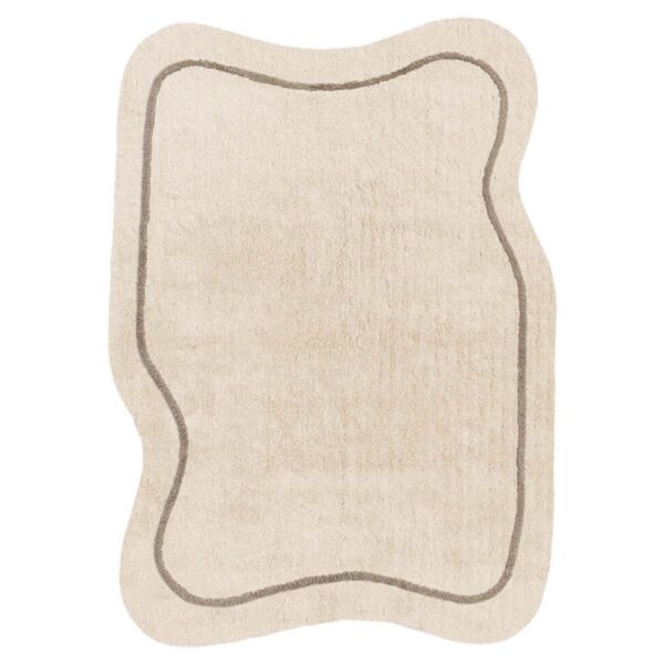 Tapis enfant lavable | Forme organique 120 x 160 cm | Ondulé