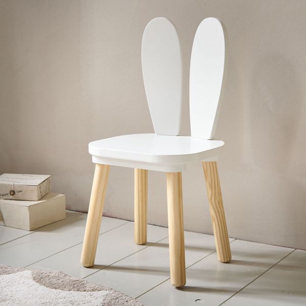 CHAISE LAPIN | CHAISE ENFANT | BLANC