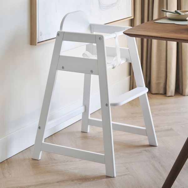 CHAISE HAUTE BÉBÉ «MILO» | BLANC