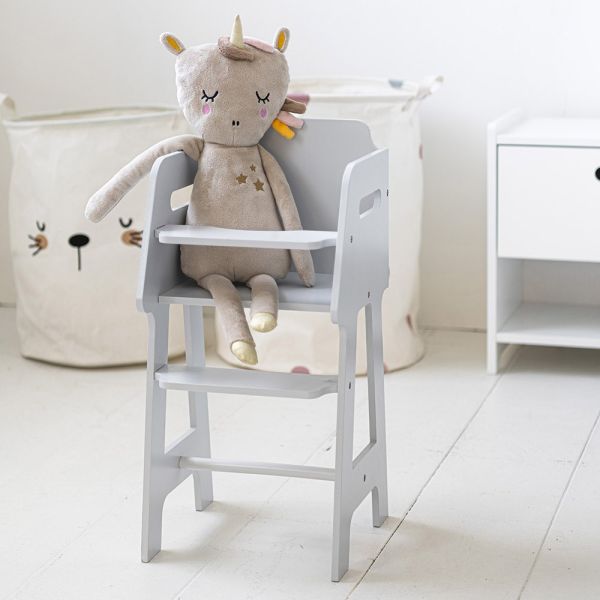 chaise poup e jouet bois gris Petite Amélie