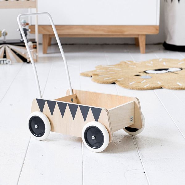 Chariot de marche bois - Table d'activité bébé - Océan Deluxe