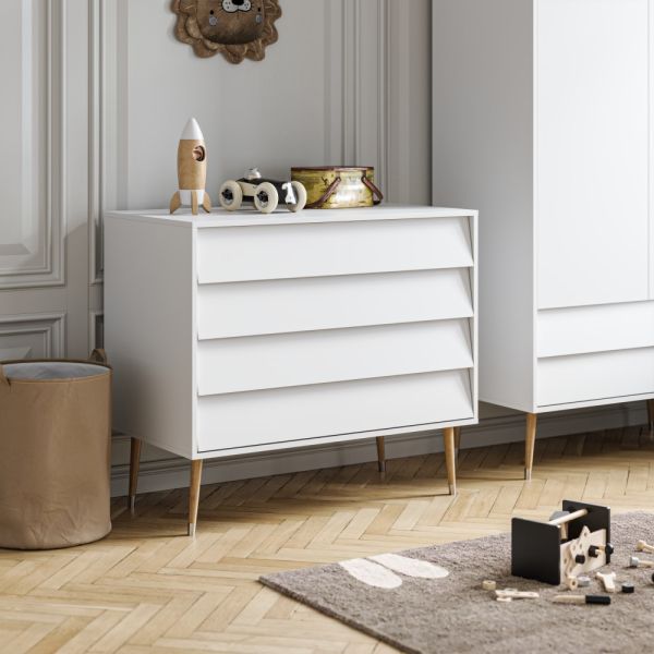 Chambre de bébé beige 2 éléments «SOIE» ✔️ Petite Amélie