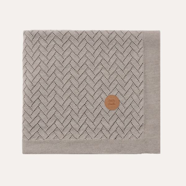 Couverture Bébé 100% Coton Mimixiong - 100 X 80 Cm, Douce, Légère Et Respirante (Bleu)