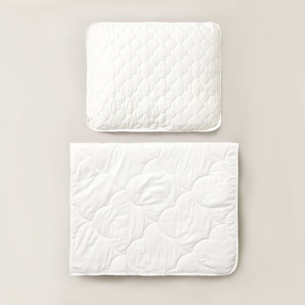 ENSEMBLE COUETTE ET OREILLER ENFANT 120 X 150 CM | COTON