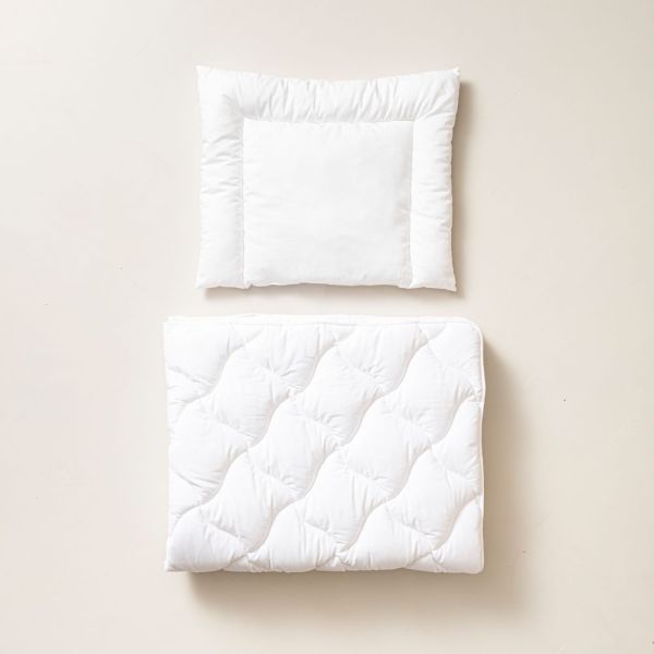 Ensemble couette enfant 120x150 cm anti-allergique pour lit 70x140 cm et son oreiller