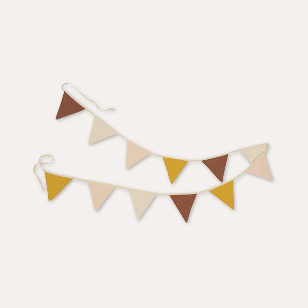 GUIRLANDE DE FANIONS «LARA» | 400 CM | MULTICOLORE