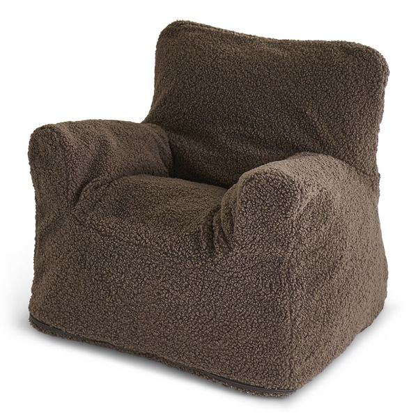 fauteuil mousse enfant marron boucle Petite Amélie