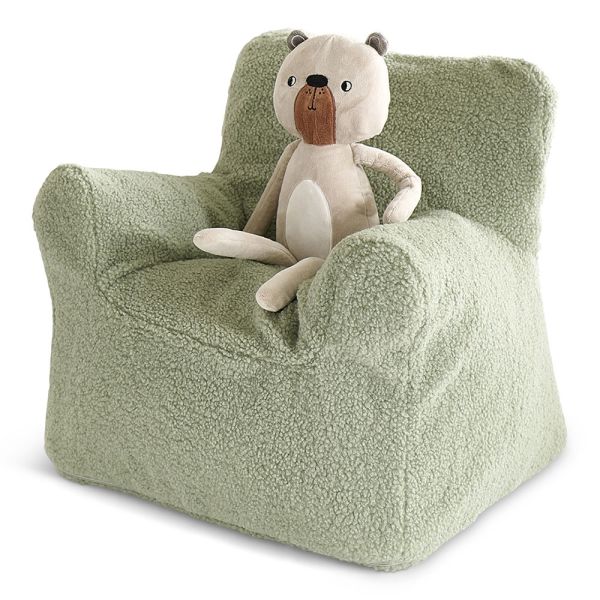 fauteuil mousse enfant vert boucle Petite Amélie