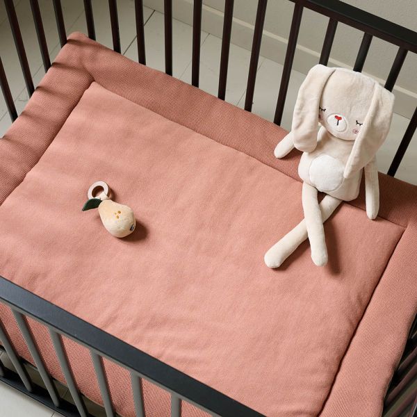 TAPIS DE PARC 70 X 96 CM POUR PARC PLIABLE | TERRACOTTA