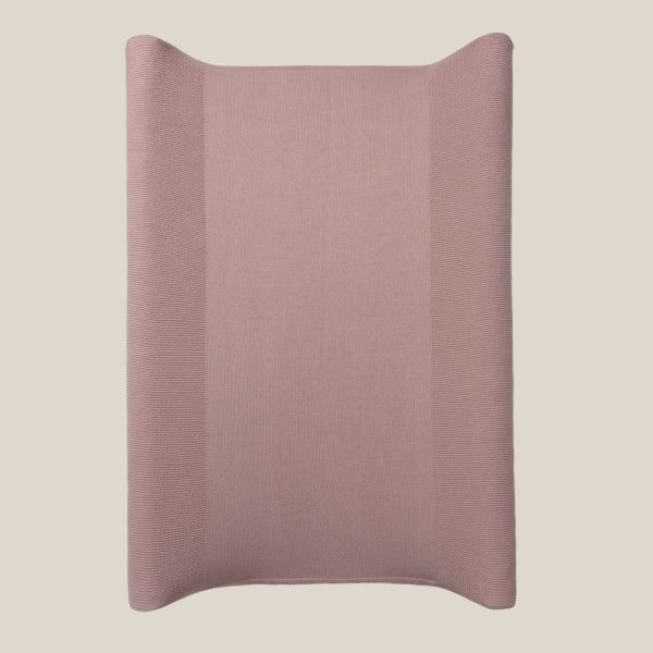 Housse matelas à langer 50x70 cm coton bio rose par Petite Amélie 