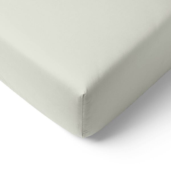 Drap housse en flanelle | 80 x 160 cm | Vert