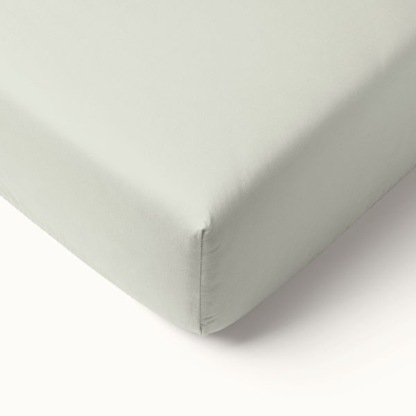 Drap housse en flanelle | 90 x 200 cm | Vert