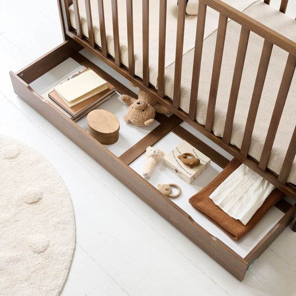 Tiroir de rangement pour lit évolutif et lit enfant | 70 x 140 cm | Cocoa