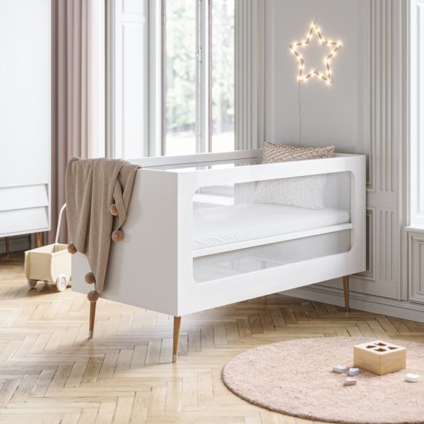 Mio Amore - Lit bébé design scandinave - blanc