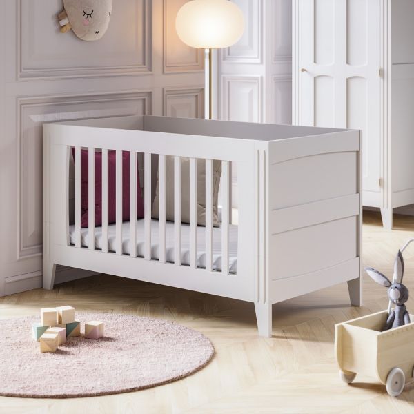 Barrière de lit LIVIA bois Blanc 120 cm BEBE9 REFERENCE, Vente en