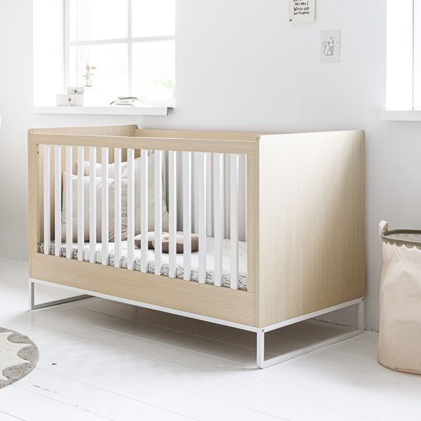 lit bebe evolutif retro 70x140 bois naturel Petite Amélie