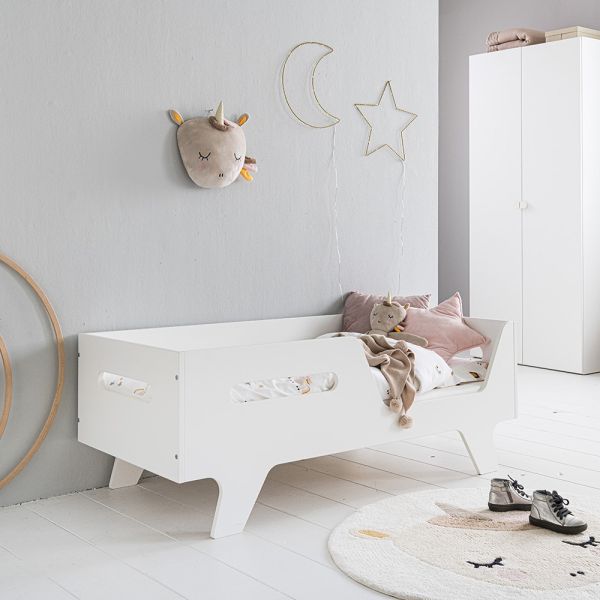 Lit enfant Petite Amélie - Lit junior - avec barrière abattante