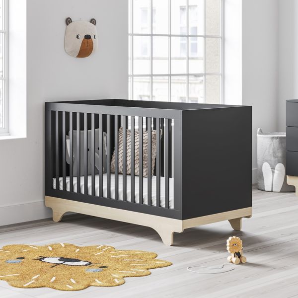 lit evolutif bebe 70x140 gris moderne design Petite Amélie