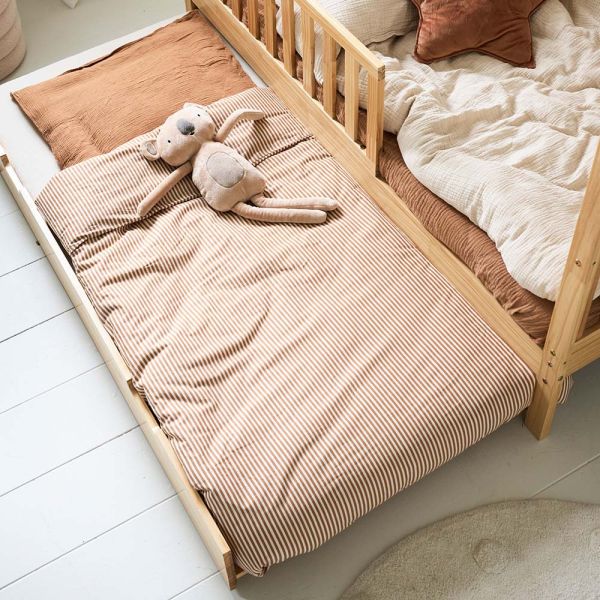 TIROIR LIT POUR LITS CABANE ET LIT ENFANT «NID» (80 X 160 CM) | NATUREL