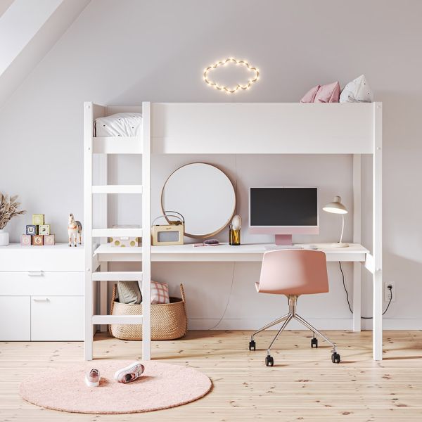 Table à langer / commode - Blanc Flexa pour chambre enfant - Les