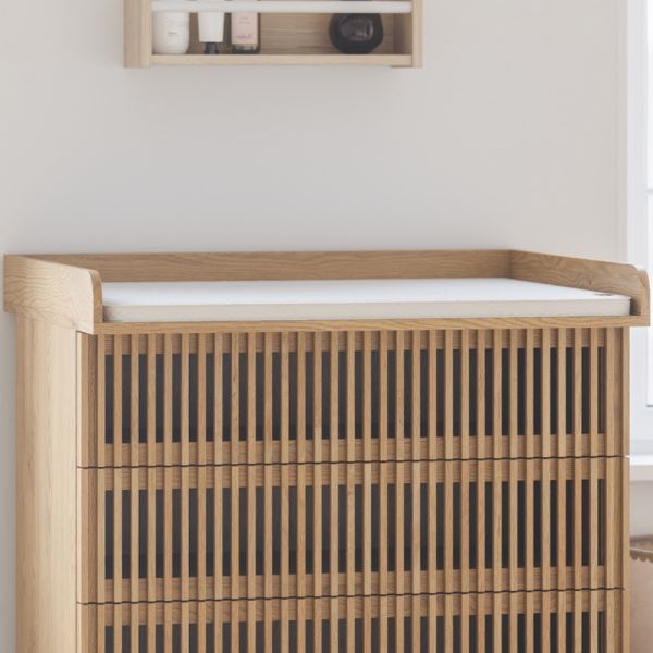 PLAN À LANGER POUR COMMODE «JAPANDI» | BOIS