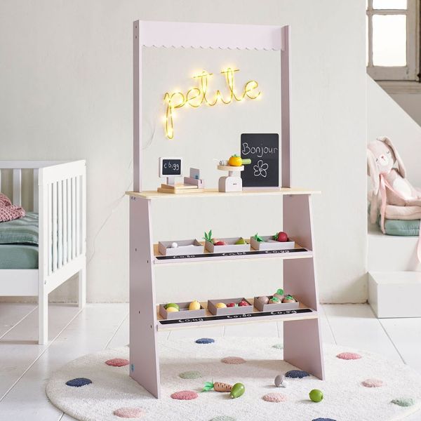 marchande rose bois accessoires inclus Petite Amélie