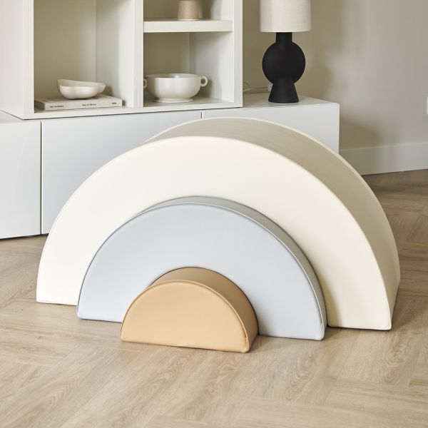 Blocs de construction souples «ARC EN CIEL» | 3 pièces | pastel