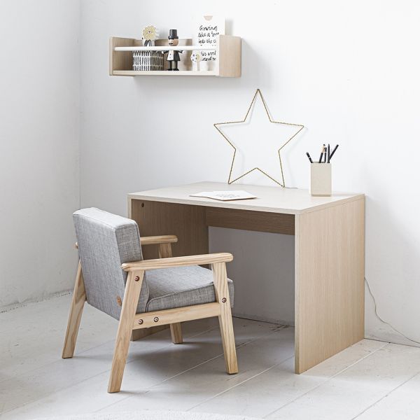 Petit bureau évolutif en bois, chambre Montessori • LOOVE