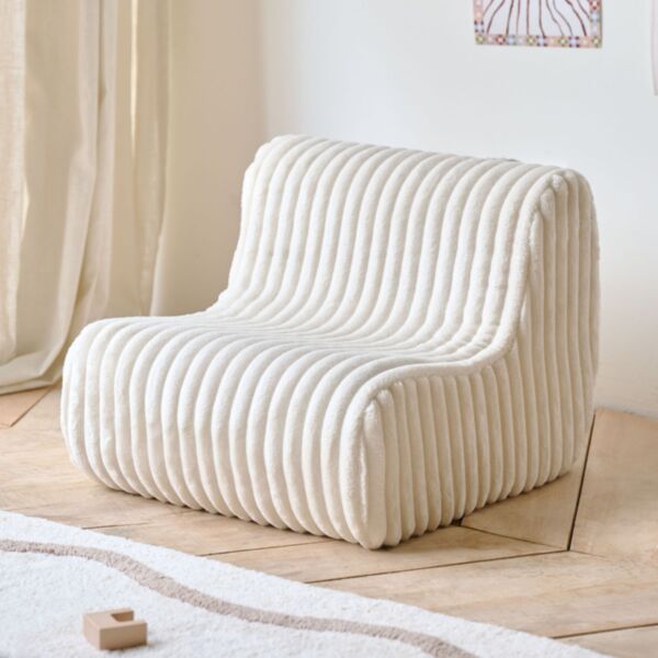 Fauteuil enfant «Leandre» | Blanc cassé